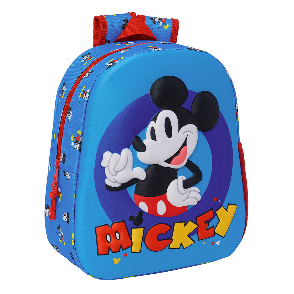 Safta Tσάντα πλάτης παιδικού σταθμού 3D - Mickey Mouse