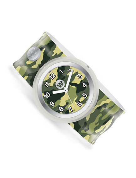 Watchitude: Ρολόϊ χειρός τύπου σλαπ Στρατιωτικό