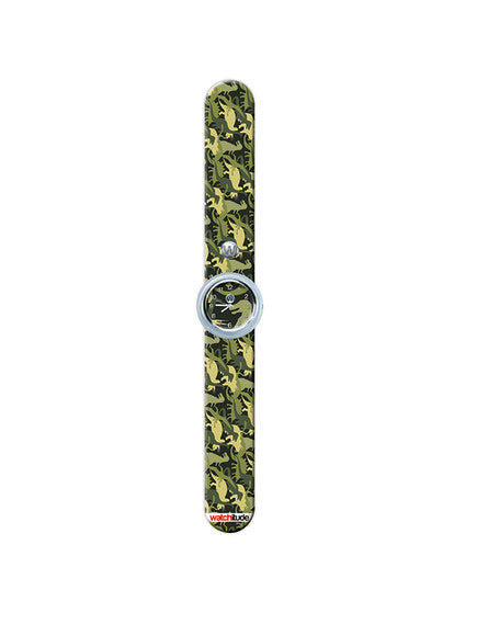 Watchitude: Ρολόϊ χειρός τύπου σλαπ Dino Camo