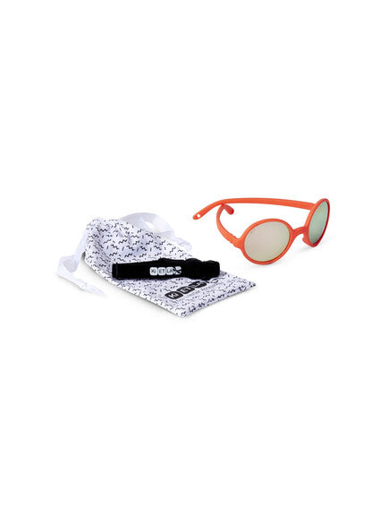 KiETLA: Γυαλιά Ηλίου 2-4 ετών - Round Fluo Orange Rozz