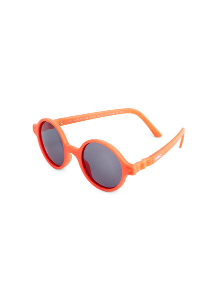 KiETLA: Γυαλιά Ηλίου 4-6 ετών RoZZ - Round Fluo Orange Coral