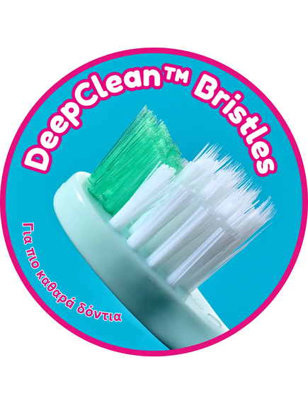 Brush-Baby: FlossBrush-Η Ιδανική Οδοντόβουρτσα για Παιδιά 3-6 Ετών - Unicorn
