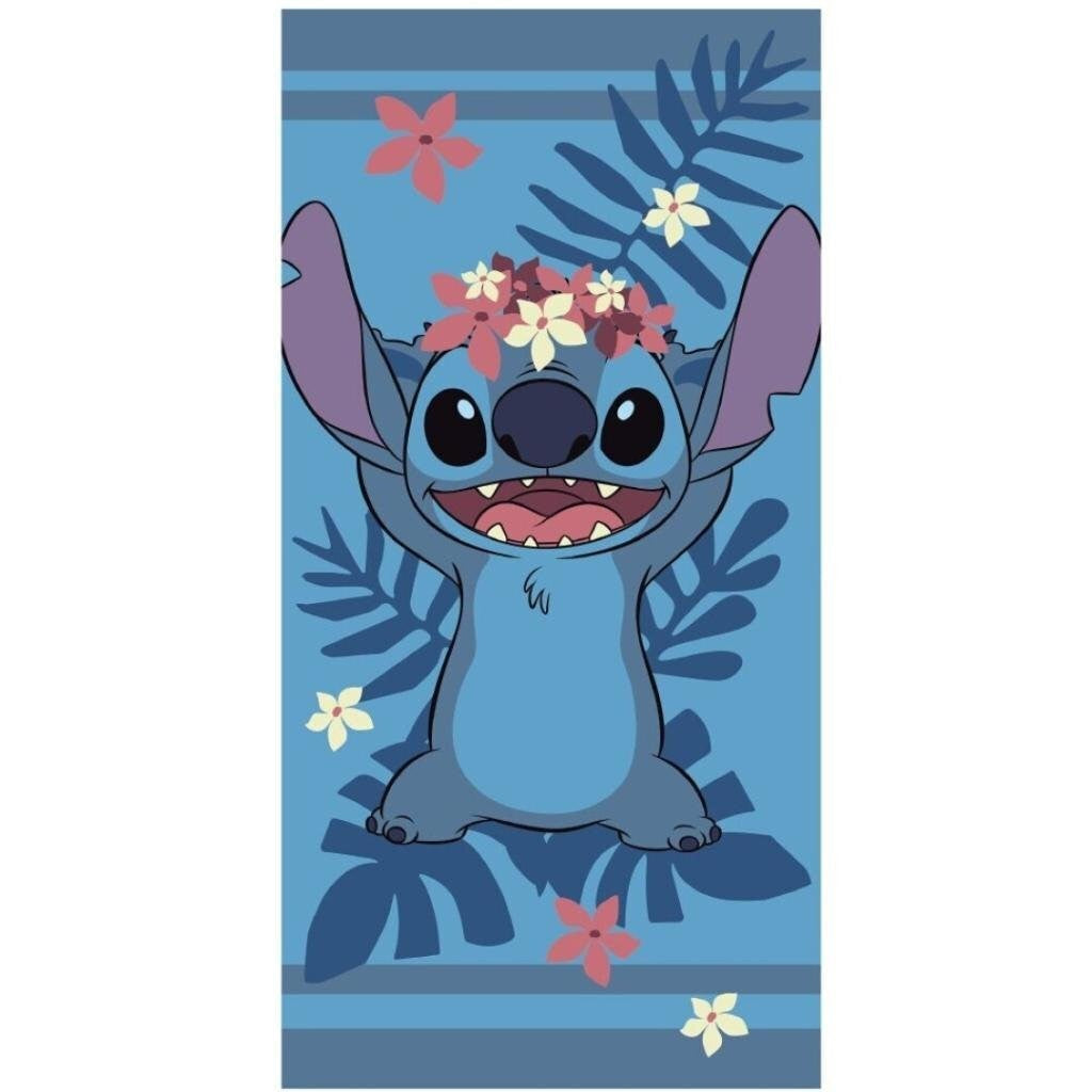 Πετσέτα θαλάσσης (Fast Dry) - Lilo and Stitch Flowers