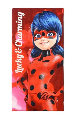 Πετσέτα θαλάσσης (Fast Dry) - Ladybug Miraculous