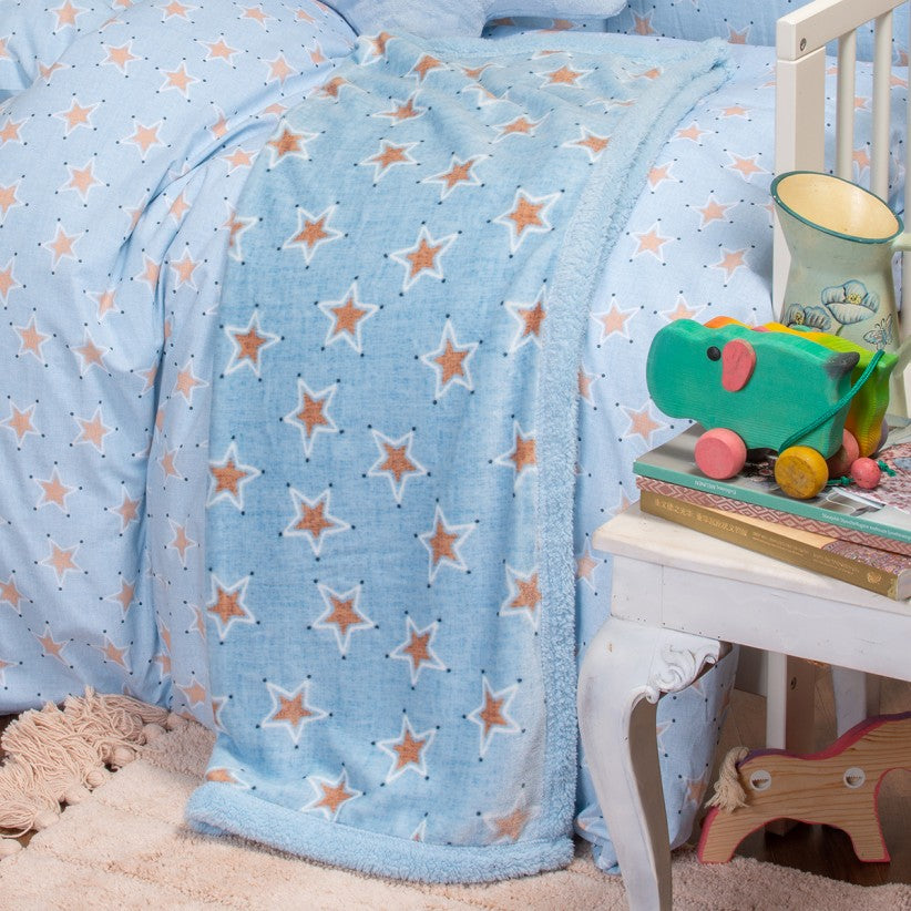 Κουβέρτα Αγκαλιάς Mini Stars Sky Baby Line