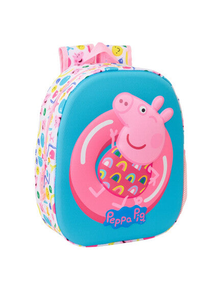 Safta Tσάντα πλάτης παιδικού 3D - Peppa Pig