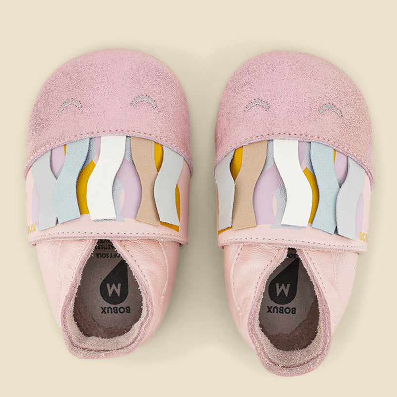 Bobux Soft sole - Jelly blossom pearl