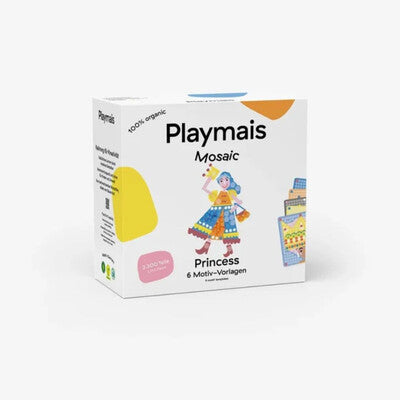 Playmais Κατασκευές με 6 κάρτες και σφουγγαράκια - Πριγκίπισσες