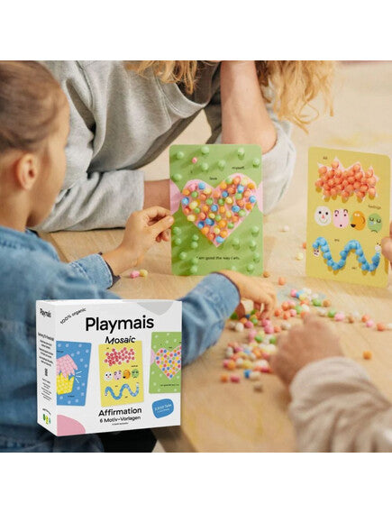 Playmais Κατασκευές με 6 κάρτες και σφουγγαράκια - Συναισθηματική ενδυνάμωση