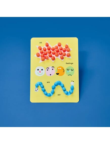 Playmais Κατασκευές με 6 κάρτες και σφουγγαράκια - Συναισθηματική ενδυνάμωση