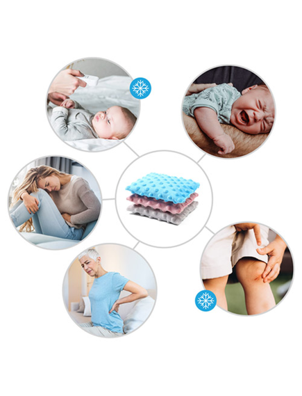 Babyono Φυσική θερμοφόρα με κουκούτσια από κεράσια και λεβάντα - Μπεζ