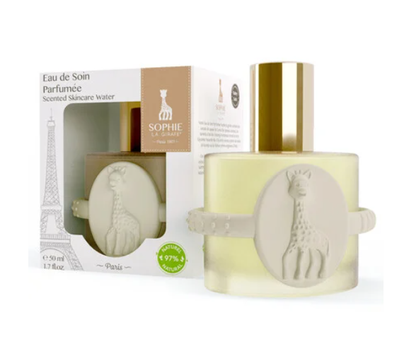 Σόφι καμηλοπάρδαλη Χαλαρωτικό λουλουδένιο άρωμα με μασητικό βραχιόλι (50ml)