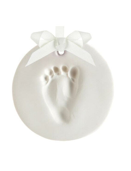 Pearhead: Στολίδι με αποτύπωμα του μωρού σας - Λευκό