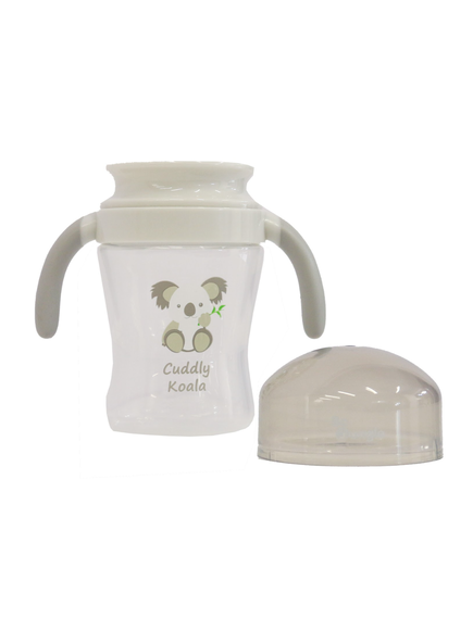Bo Jungle Εκπαιδευτικό ποτήρι 360° με χειρολαβές και καπάκι - Koala