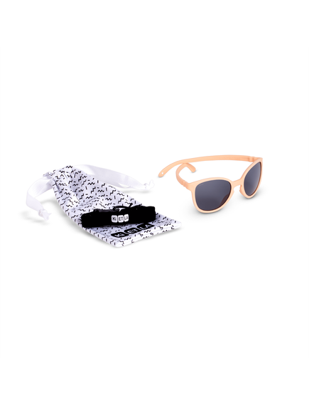 KiETLA: Γυαλιά Ηλίου Wazz 2-4 ετών - Wayfarer Pink Apricot