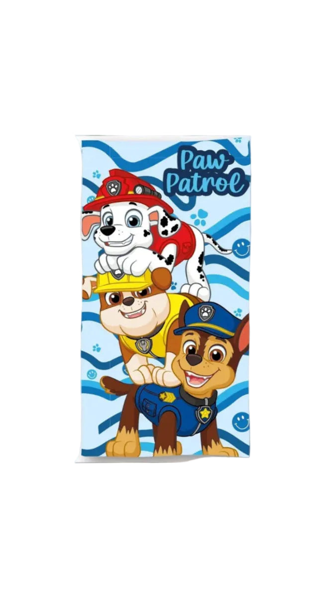Πετσέτα θαλάσσης (Fast Dry) - Paw Patrol Sky Blue