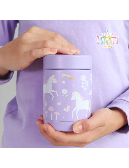 A little lovely company: Θερμός φαγητού 300ml - Unicorn Dreams