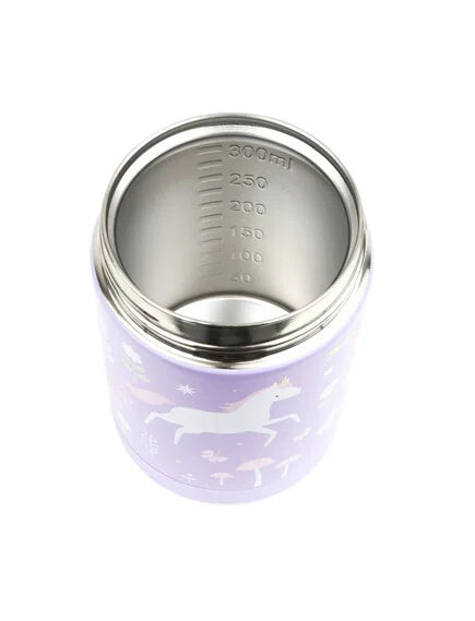 A little lovely company: Θερμός φαγητού 300ml - Unicorn Dreams