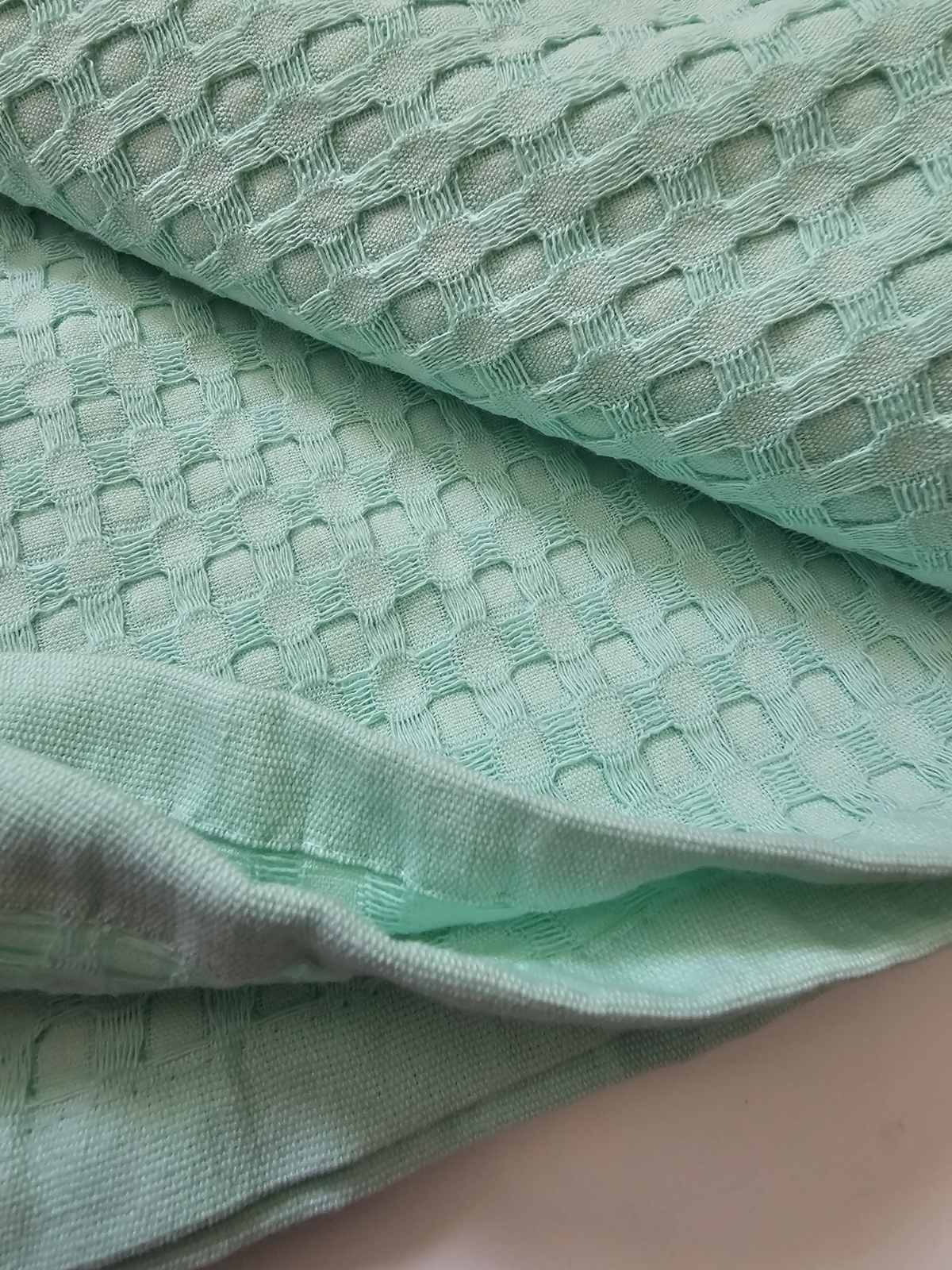 Κουβέρτα Πικέ Μονόχρωμη 80X110 Φυστικί 100% Cotton
