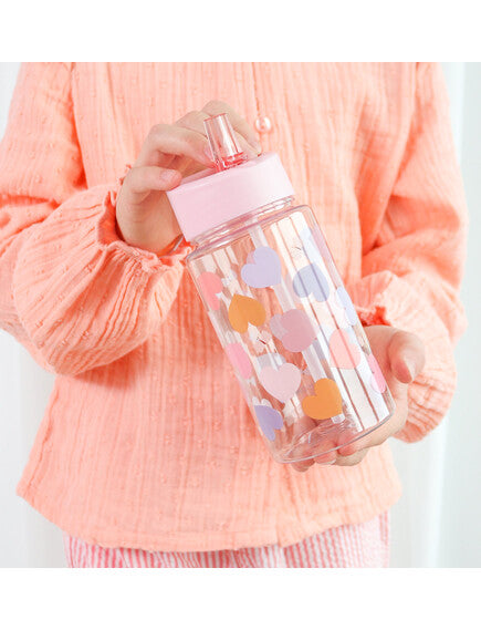 A little lovely company Παγούρι 450ml - Hearts