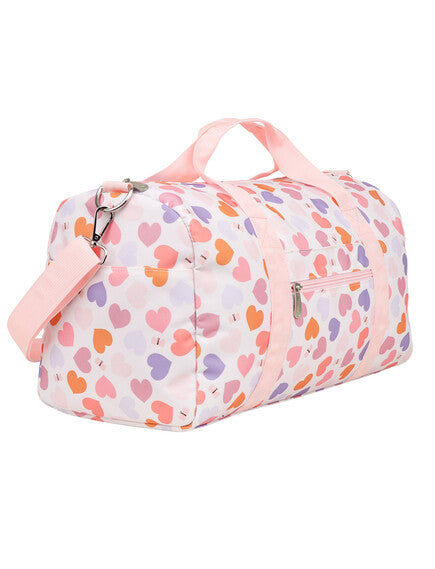 A little lovely company: Weekend bag 46x25εκ - Hearts