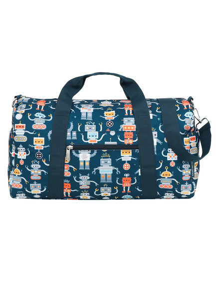 A little lovely company: Weekend bag 46x25εκ - Robots