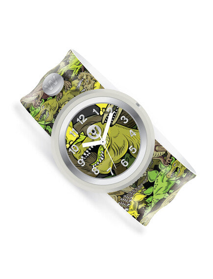 Watchitude: Ρολόϊ χειρός τύπου σλαπ Dino Forest