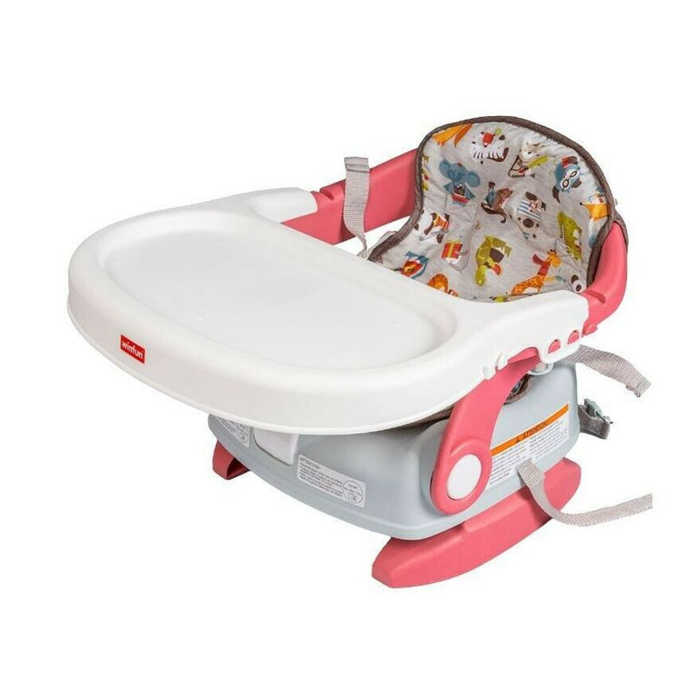Winfun Deluxe Αναδιπλούμενο Παιδικό Κάθισμα Booster 2 σε 1 – Animal Paradise