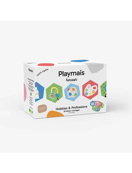 Playmais Κατασκευές με κάρτες και σφουγγαράκια - Χόμπι και επαγγέλματα