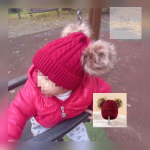 Μάλλινο Κόκκινο Καπέλο