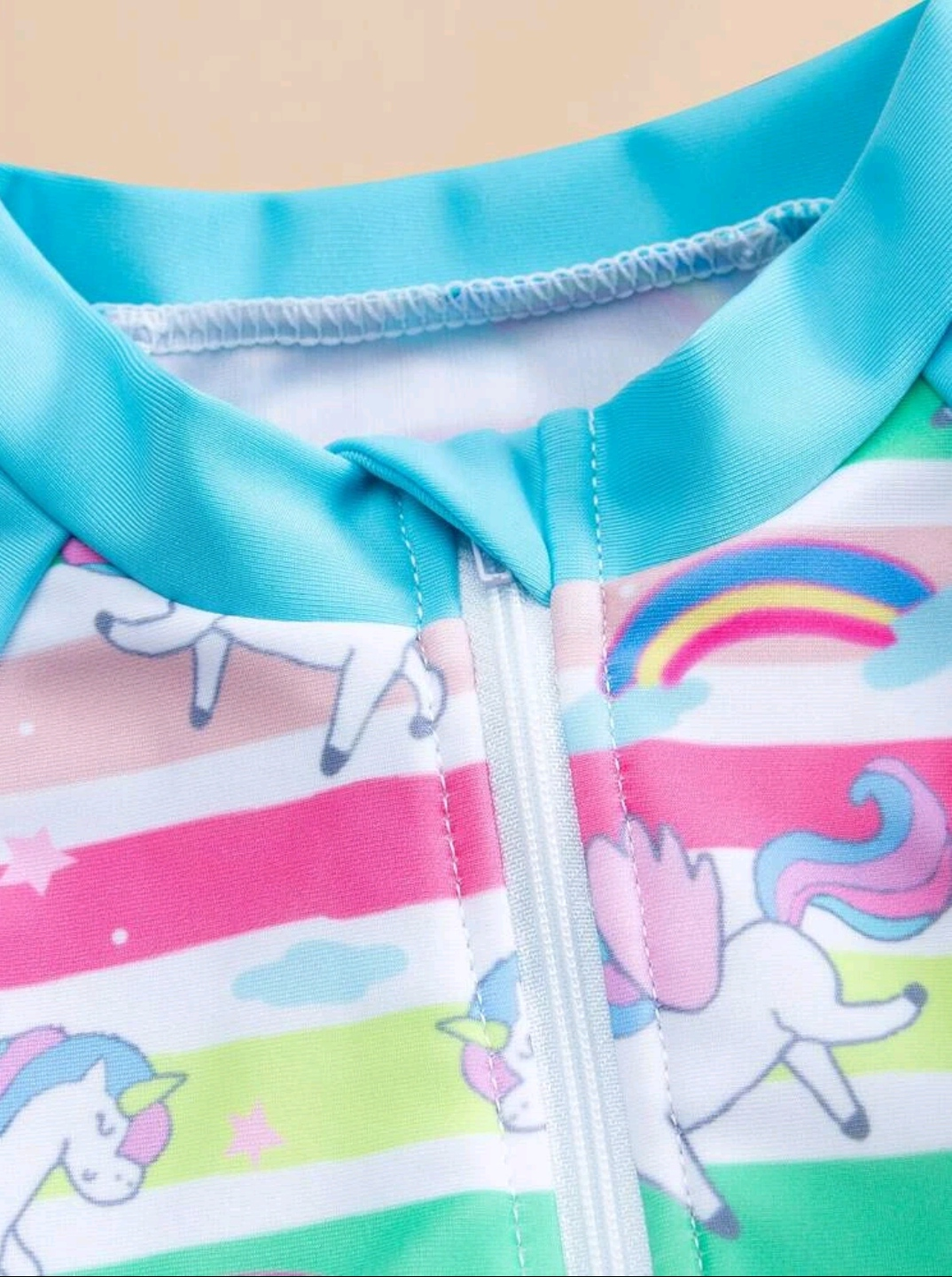 Ολόσωμο μαγιό - Unicorn print