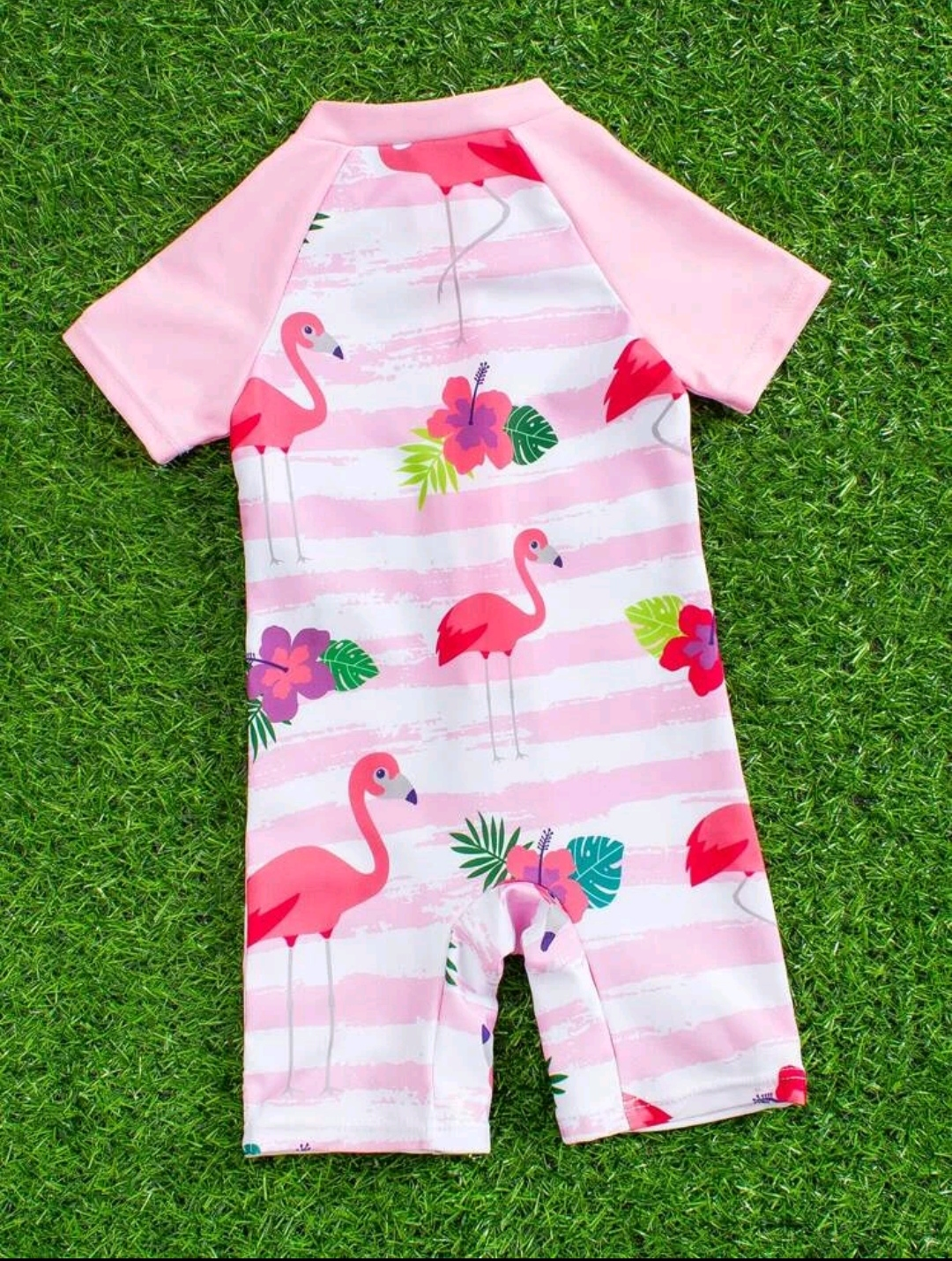 Ολόσωμο μαγιό - Flamingo Print
