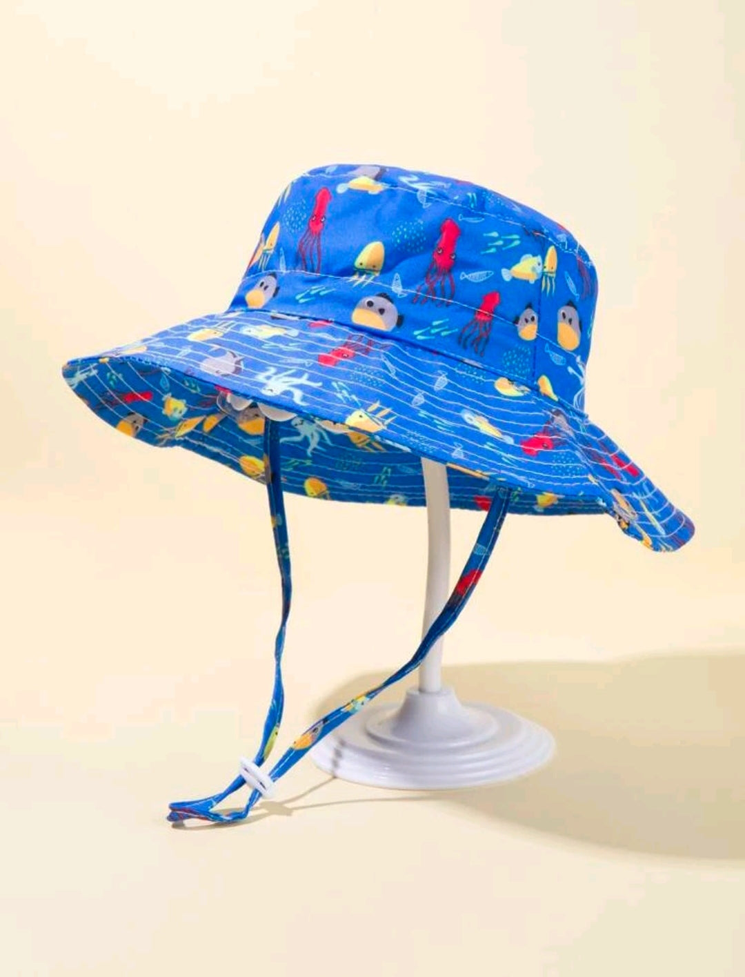 Καπέλο με Λουράκι - Μπλε
