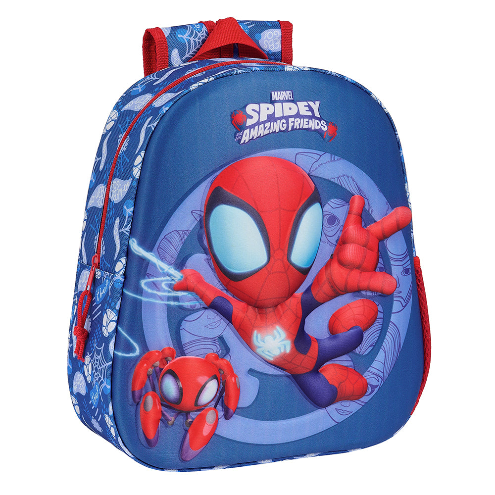 Safta Tσάντα πλάτης παιδικού σταθμού 3D - Spidey
